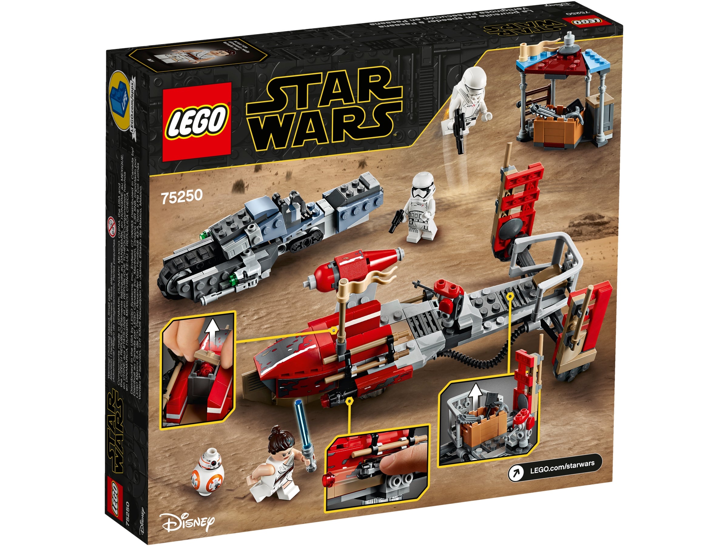 Lego® Star Wars Minifgur Treadspeeder Driver aus Set 75250 Neu
